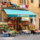 Fresh Fruits, Vegetables and Laundry 8x10 Original Digital Photograph Italy
