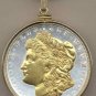 Morgan Silver Dollar Coin Necklace