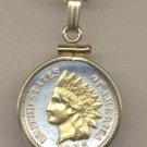 Indian Head Penny Coin Necklace