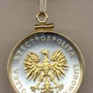 Polish 5 Zlotych Coin Necklace  Poland