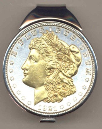Morgan Silver Dollar Spring Money Clip LAYAWAY