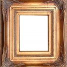 ANTIQUE GOLD ORNATE WOOD FRAME PICTURE PAINTING 810