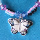 Butterfly pendant necklace