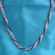 Seed bead twist necklaces
