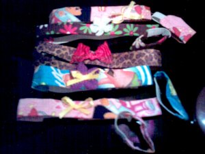 INFANT HEAD WRAPS, HAND MADE