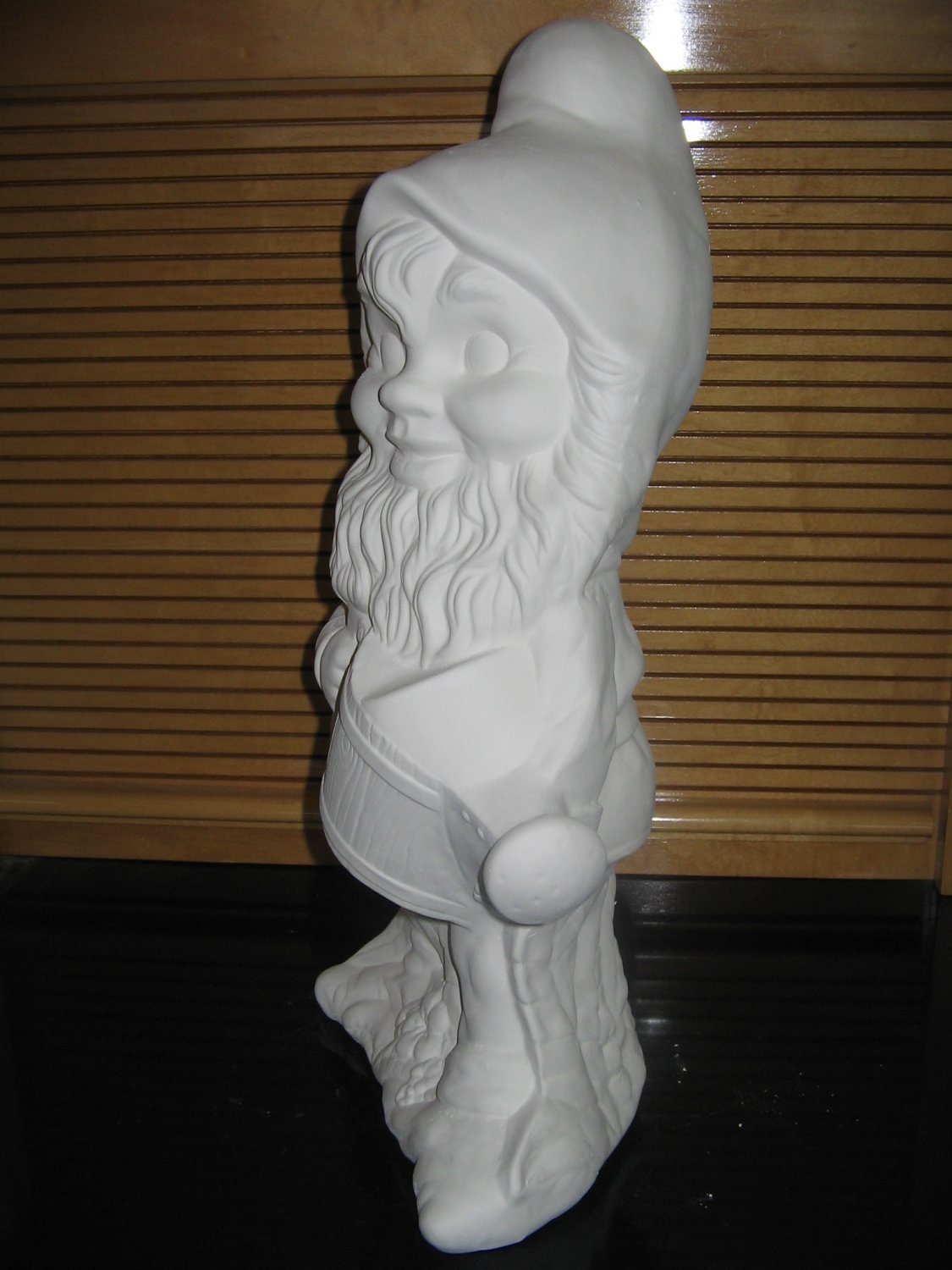 Ceramic Gnome Ready To Paint Bisque With Watering Can