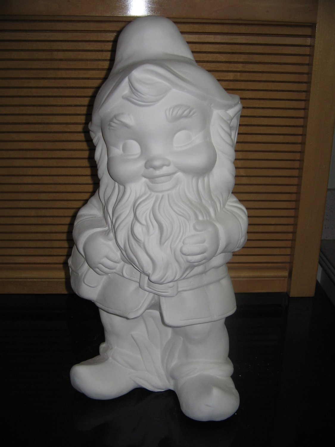 Garden Gnome Dwarf Ready To Paint Ceramic Bisque