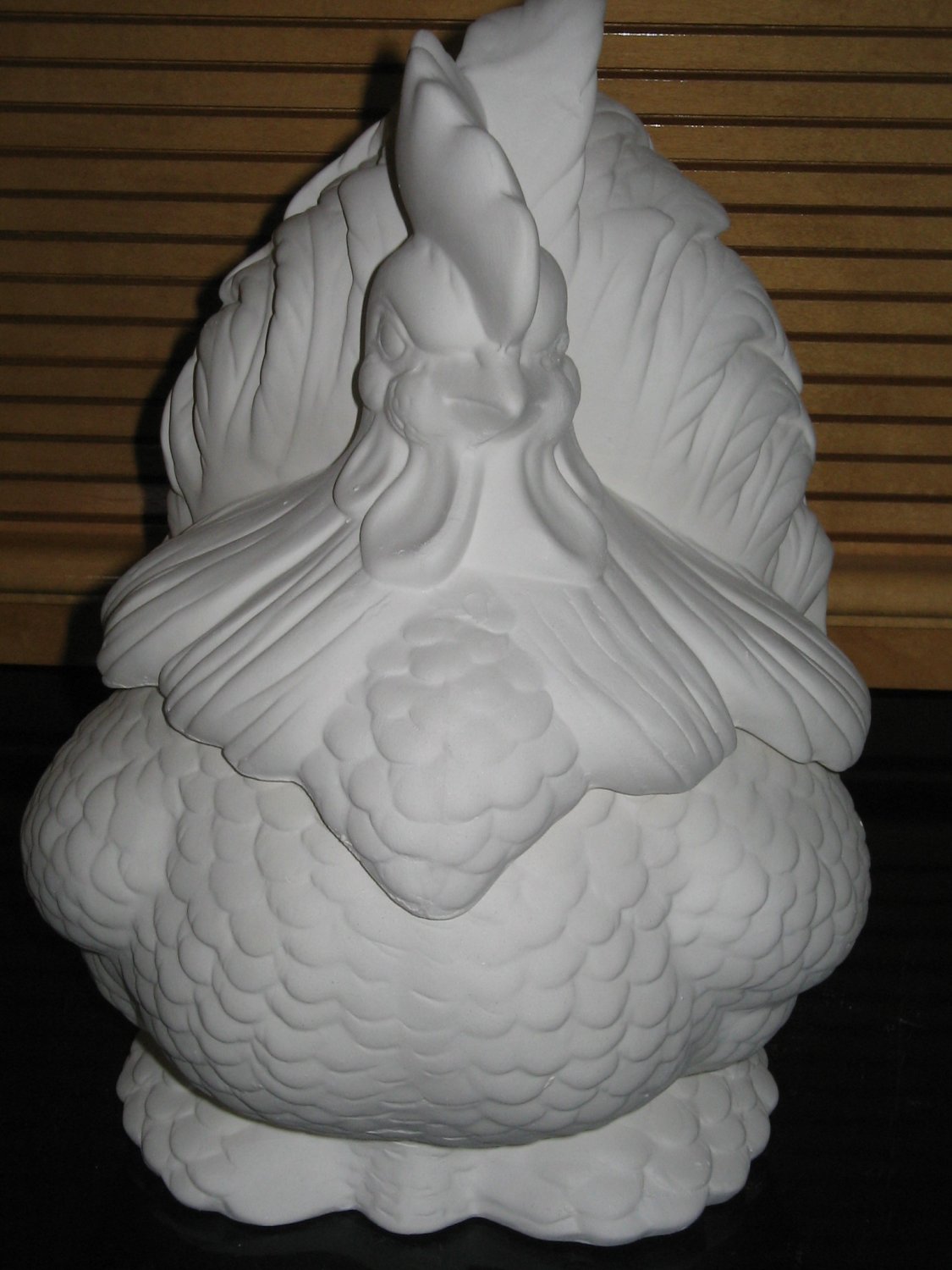 Ceramic Hen Cookie Jar Ready To Paint Bisque U Paint Ceramics