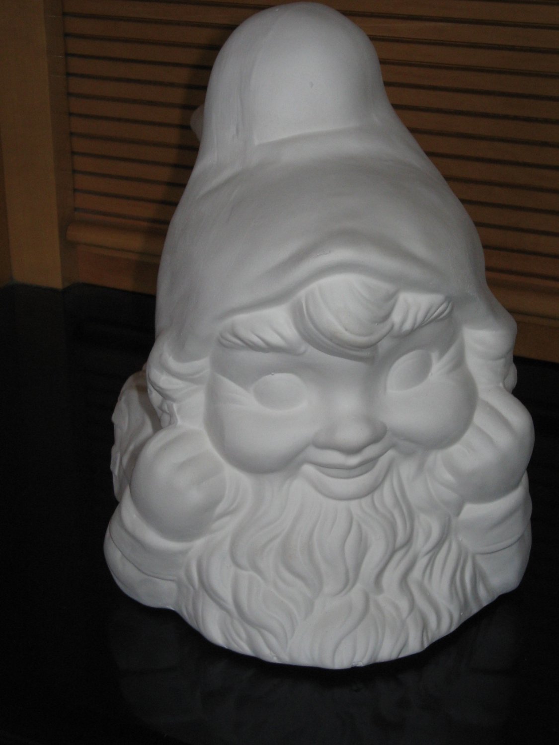 Large Ready To Paint Garden Gnome Laying On Stomach U Paint Bisque