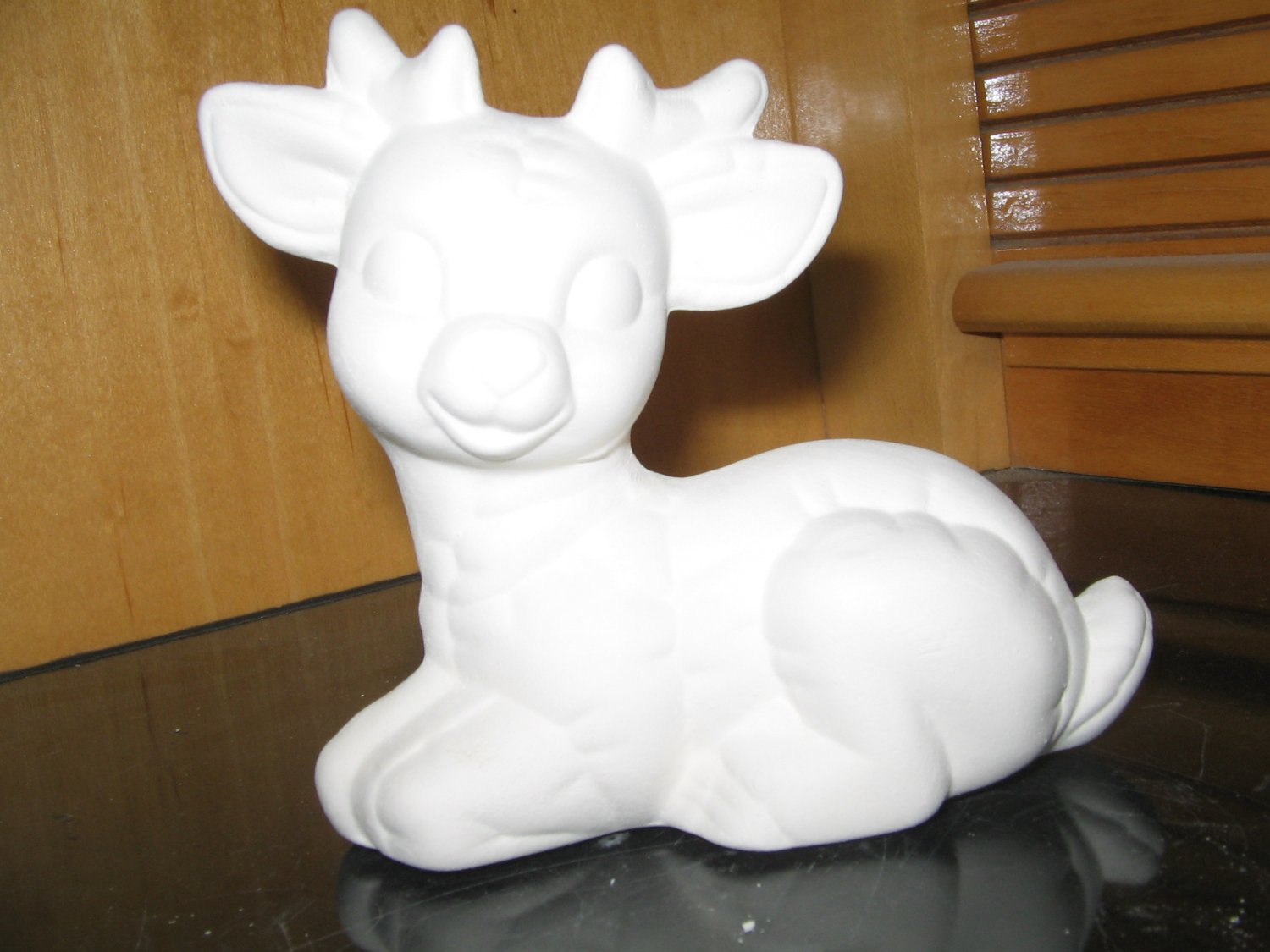 U Paint Small Softie Reindeer Ceramic Bisque Ceramics