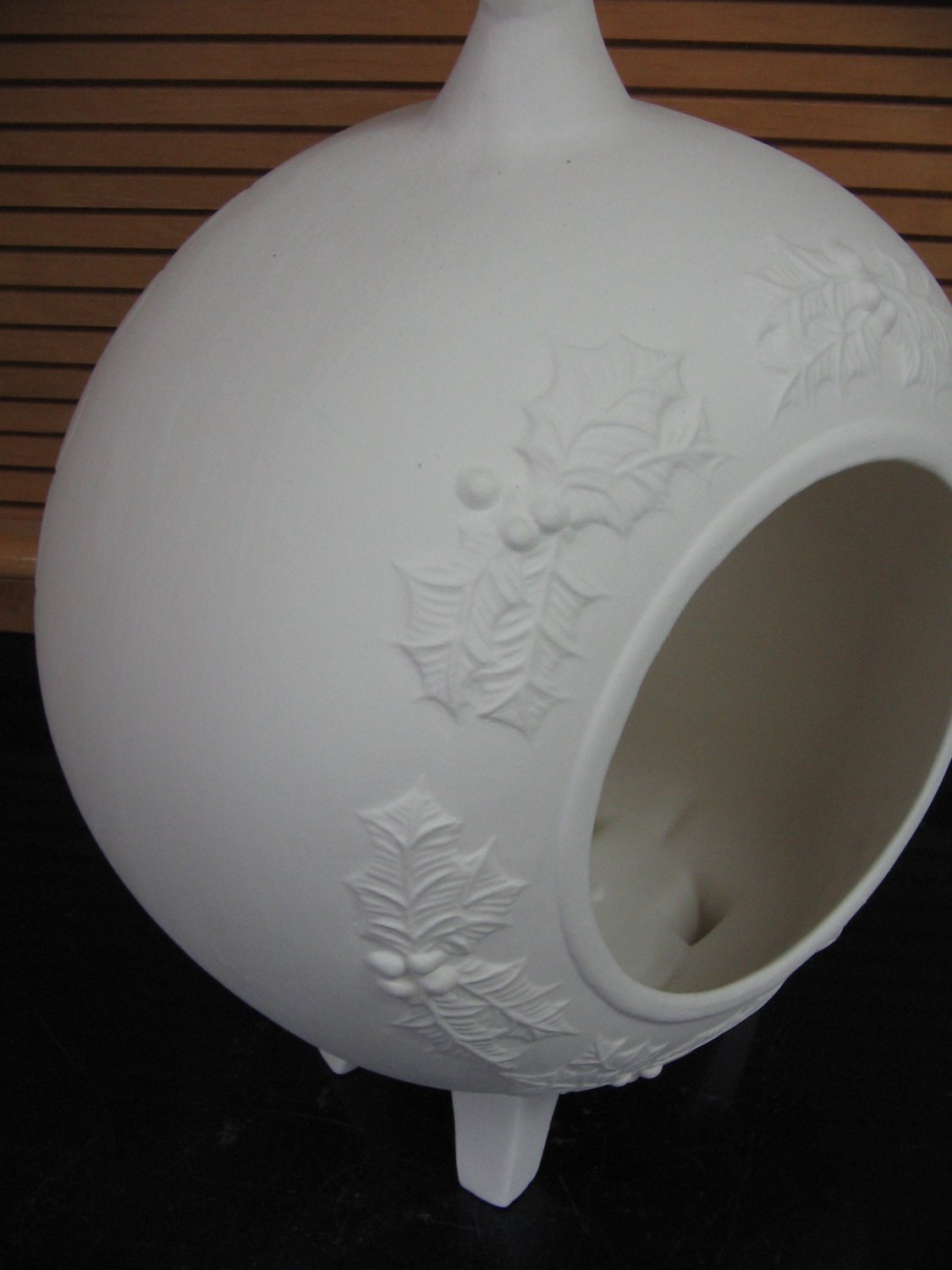 Large Holiday Ornament U Paint Ceramic Bisque Ready to Paint Ceramics