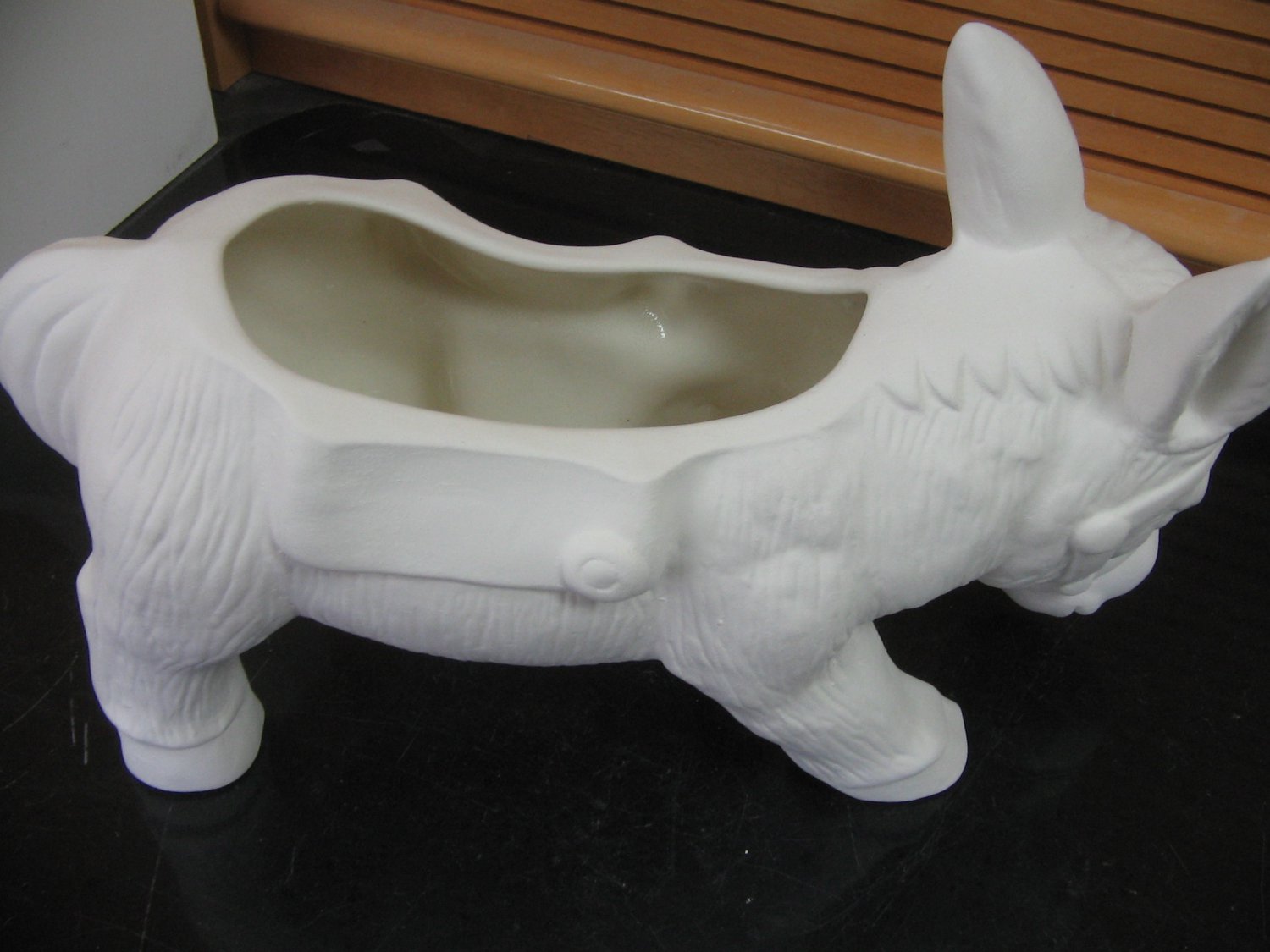 Donkey Planter Flower Pot U Paint Ceramic Bisque Ready To Paint Ceramics