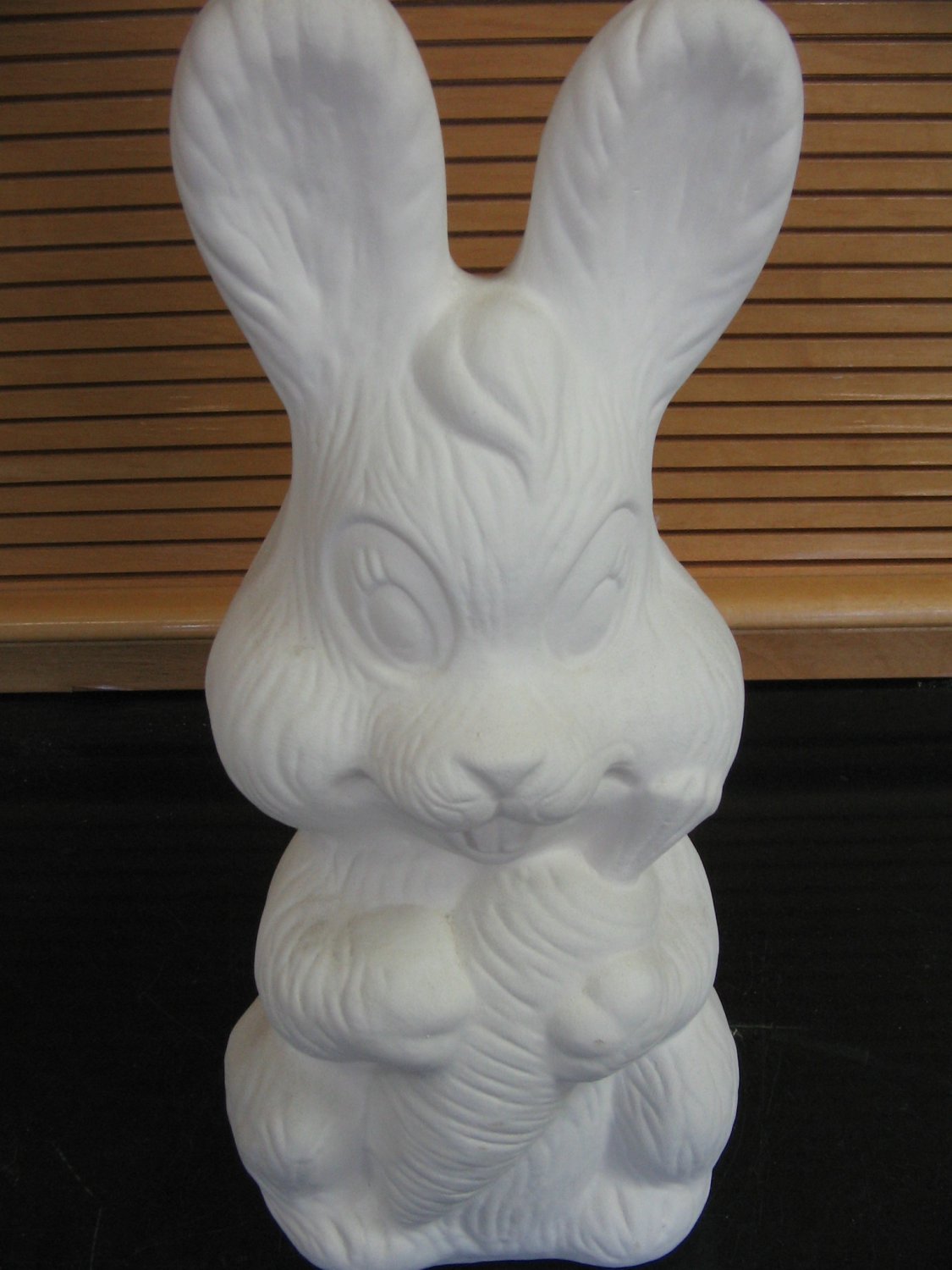 Ceramic Standing Easter Bunny With Carrot Ready To Paint Ceramics U