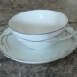 Mikasa Grace-ine Pattern Cup and Saucer Set Graceine