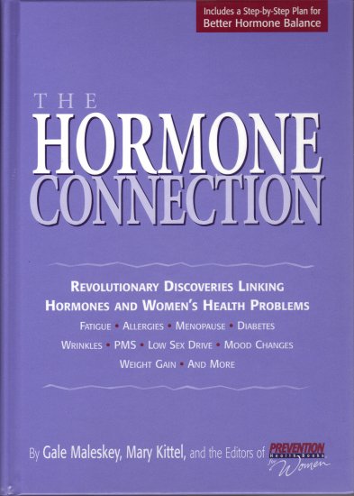 The Hormone Connection by Rodale Prevention Women's Health Books FREE SHIPPING