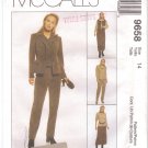 WARDROBE Jones NY Jacket skirt pants vest MCCALLS 9658 sz 14 Free Shipping