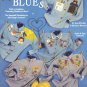 Country Wash Day Blues Fabric Painting Pattern or Applique Chambray FREE SHIPPING