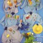 Country Wash Day Blues Fabric Painting Pattern or Applique Chambray FREE SHIPPING