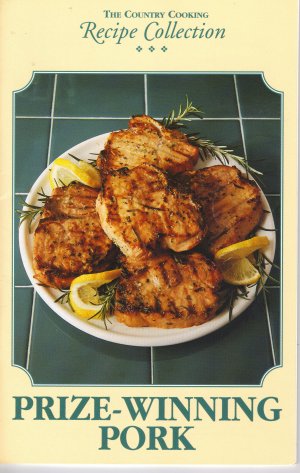 COOKBOOK Pork Recipe Book Country Cooking Collection
