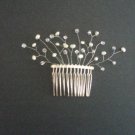 Floral Spray Hair Comb