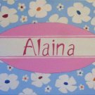 Hand Painted Art: Alaina
