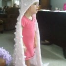 Pom Pom Blanket With Hood