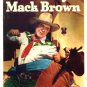 JOHNNY MACK BROWN Dell Comics 1955 Four Color #645 Western