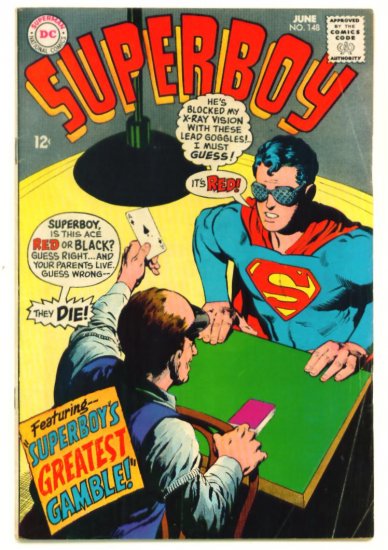 SUPERBOY #148 DC Comics 1968 Krypto the Superdog