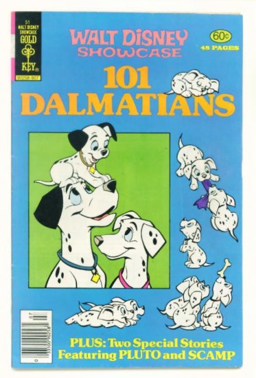 101 DALMATIONS Gold Key Comics Walt Disney Showcase #51