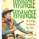 WRINGLE WRANGLE Dell Comics 1956 Fess Parker Walt Disney Western