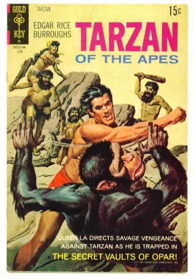 TARZAN #200 Gold Key Comics 1971