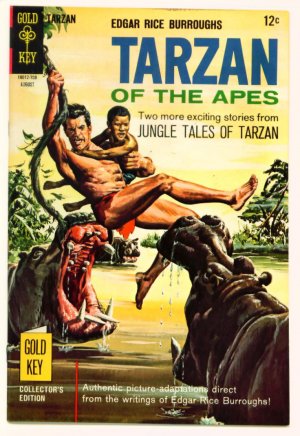 TARZAN #170 Gold Key Comics 1967 LEOPARD GIRL VF