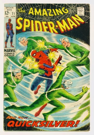 AMAZING SPIDER-MAN #71 Marvel Comics 1969