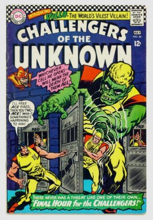 CHALLENGERS of the UNKNOWN #50 DC Comics 1966