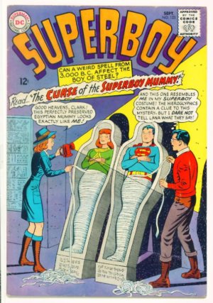 SUPERBOY #123 DC Comics 1965 Lana Lang and Krypto