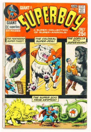 SUPERBOY #174 DC Comics 1971 64 Page GIANT G-83