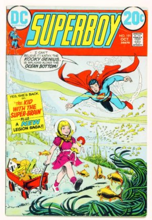 SUPERBOY #191 DC Comics 1972  ORIGIN of SUNBOY