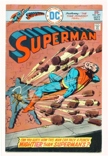 SUPERMAN #291 DC Comics 1975