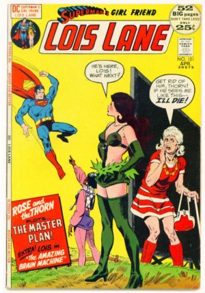 LOIS LANE #121 DC Comics 1972 Rose and Thorn GIANT