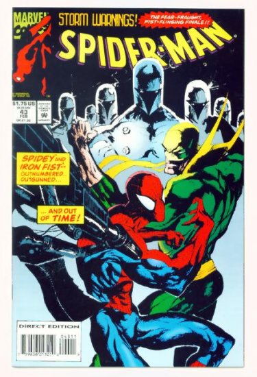 SPIDER-MAN #43 Marvel Comics 1994 NM Iron Fist