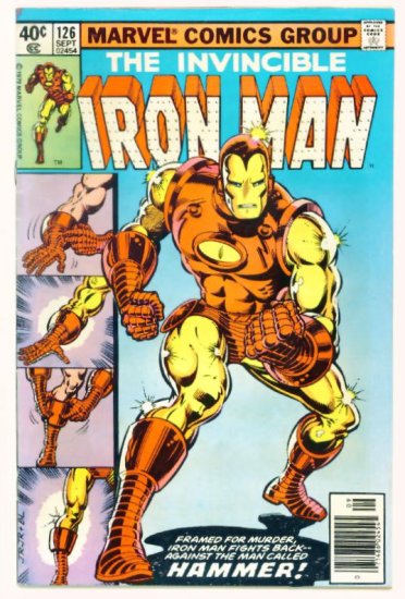 IRON MAN #126 Marvel Comics 1979 John Romita jr art