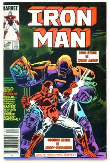 IRON MAN #200 Marvel Comics 1985