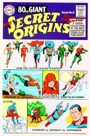 MORE SECRET ORIGINS 80 Page Giant REPLICA EDITION DC Comics