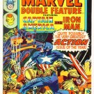 MARVEL DOUBLE FEATURE #3 Marvel Comics 1974 Captain America Iron Man