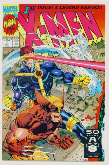 X-MEN #1 Marvel Comics 1991 NM Cover #1C