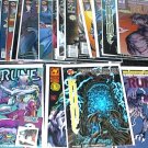 RUNE Lot of 25 Malibu Comics Barry Windsor Smith