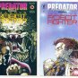 PREDATOR VS MAGNUS ROBOT FIGHTER #1 and #2 Valiant Comics FULL RUN