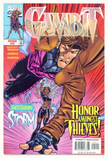 GAMBIT #2 Marvel Comics 1999 NM X-Men