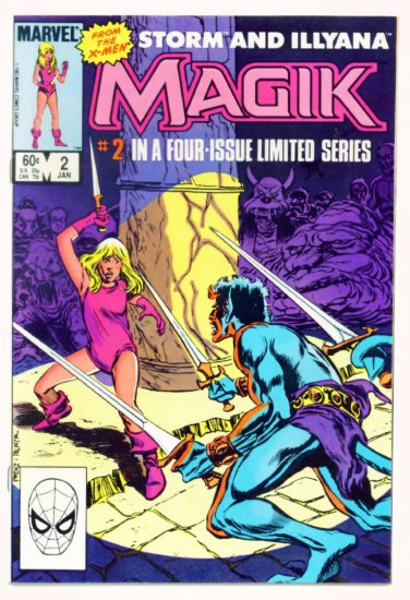 MAGIK #2 Marvel Comics 1983 NM X-Men