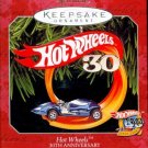 HOT WHEELS 30th ANNIVERSARY MINIATURE Hallmark Christmas Ornament 1998